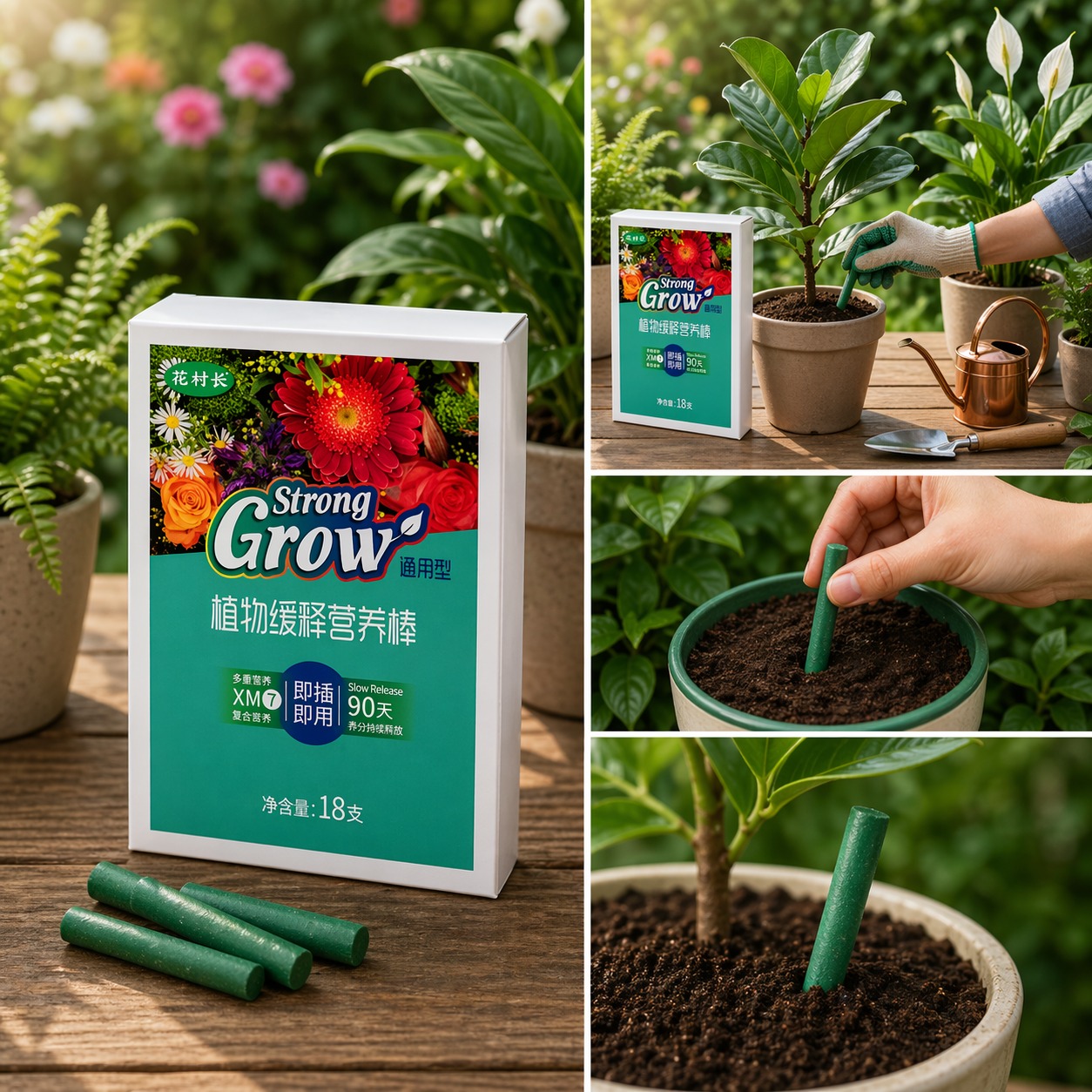 Plant Growth Fertilizer Stick (1 Box)